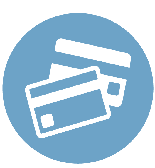 Easy Payment Processing All major credit cards: Visa ®, MasterCard ®, American Express ®, Discover ®, Diner’s Club, JCB